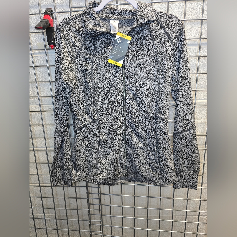 Women's Black and White Jacket
